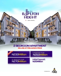 THE BOLTON HEIGHT - LEKKI PHASE 2