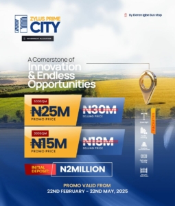 ZYLUS PRIME CITY - ELERANIGBE